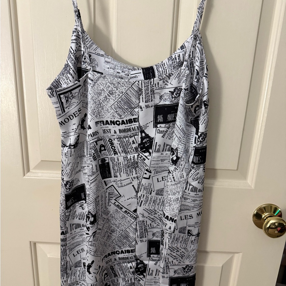 Forever 21 Monochrome Print Mini Dress - Picture 2 of 3